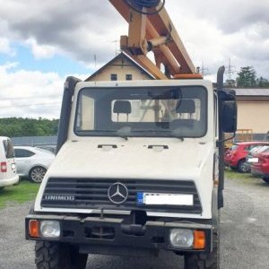 foto 16m platform lift 4x4 Unimog 6.2t Mercedes MB U100 +Inreka